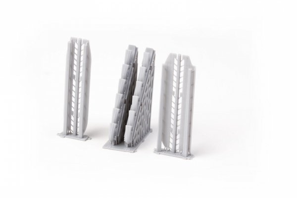 Eduard 632207 Bf 109K-4 exhaust stacks PRINT KOTARE 1/32