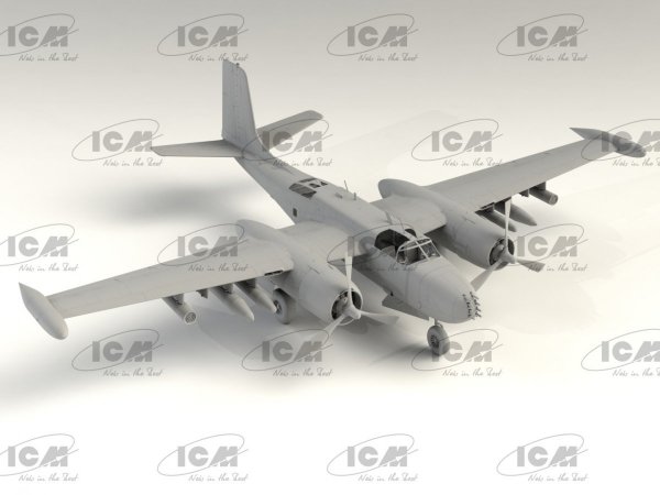 ICM 48278 B-26K Counter Invader (early), US Attack Aircraft 1/48