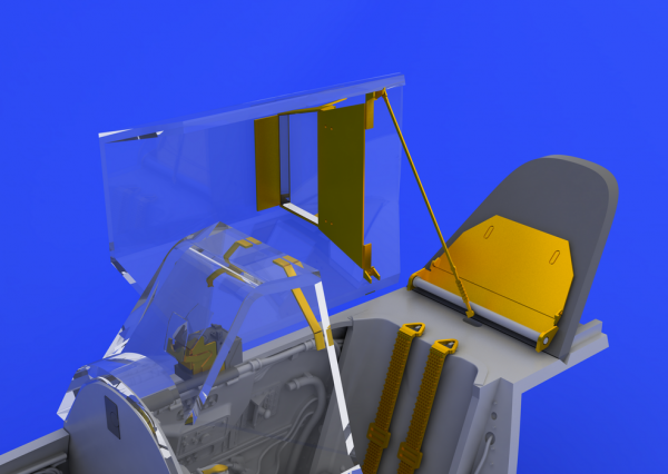 Eduard 632022 Bf 109G-6 cockpit 1/32 (Revel)