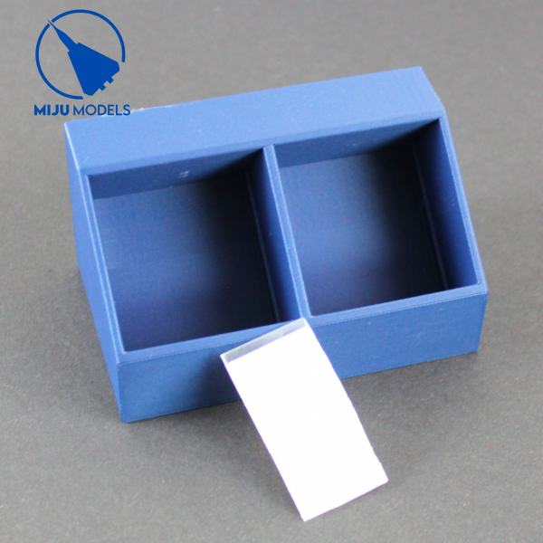 Miju Models STATION-40ML-DOUBLE Stacja podwójna / Double station Tamiya Mr. Hobby &amp; AK 40ml