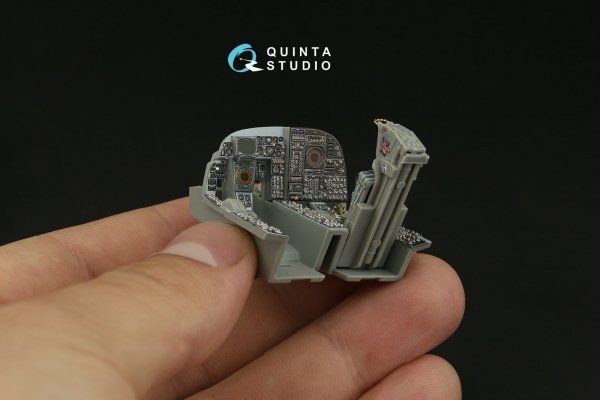 Quinta Studio QD48324 A-6E 3D-Printed coloured Interior on decal paper (Kinetic) 1/48