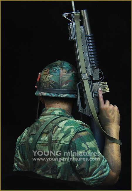 Young Miniatures YM1866 US 1st Cavalry Div Vietnam 1970 1/10