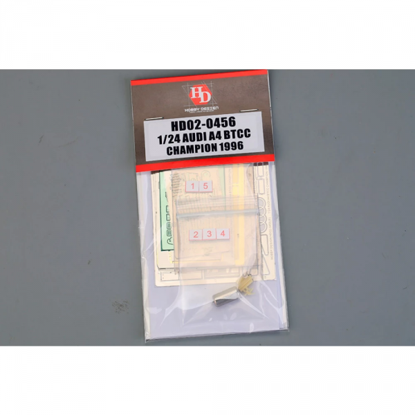 Hobby Design HD02-0456 Audi A4 BTCC Champion 1966 Detail-up Set 1/24