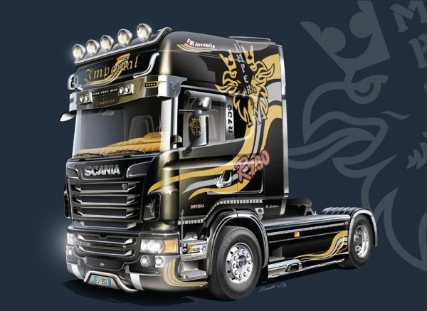 Italeri 3883 Scania R730 V8 Topline Imperial (1:24)