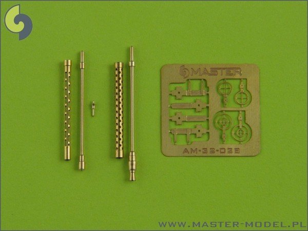 Master AM-32-028 Arado Ar 196 armament set (MG 17 and MG 15 barrels) (1:32)
