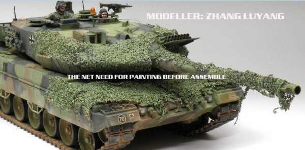 Voyager Model TE065 Modern NATO Camouflage Net Patten 2 GP