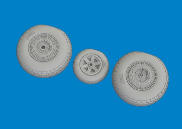 Eduard 6481105 B-26G wheels ICM 1/48
