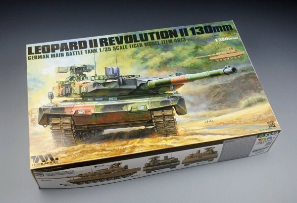 Tiger Model 4613 German MBT Leopard II Revolution II 130mm 1/35