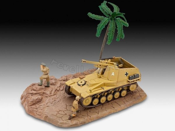 Revell 03334 Sd.Kfz. 124 Wespe - First Diorama Set 1/76