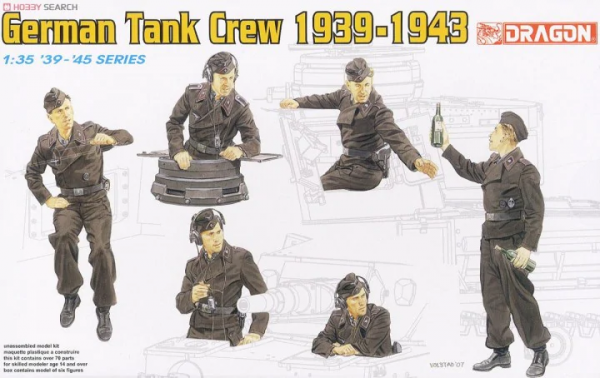 Dragon 6375 German Tank Crew (1:35)