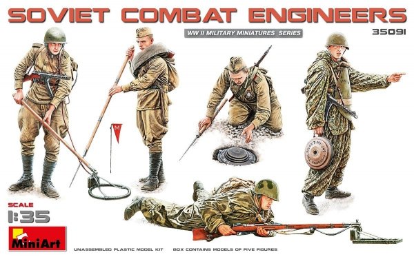 MiniArt 35091 SOVIET COMBAT ENGINEERS 1/35