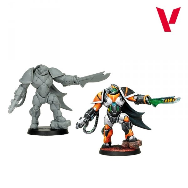 Vallejo 72313 Sci-Fi Paint Set ( exclusive miniature ) - Game Color 12x 18ml