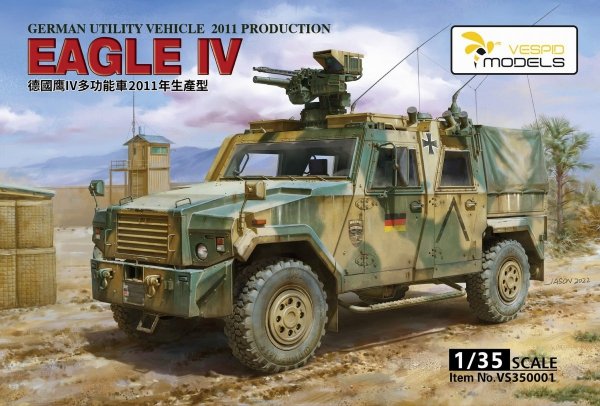 Vespid Models VS350001 German Utility Vehicle 2011 Production Eagle IV 1/35