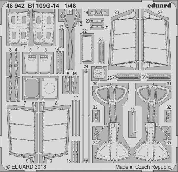 Eduard 48942 Bf 109G-14 EDUARD 1/48