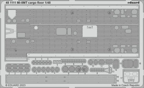 Eduard 481111 Mi-8MT cargo floor TRUMPETER 1/48