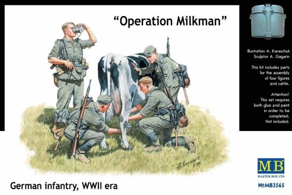Master Box 3565 German Infantry (1939-1942) &quot;Operation Milkman&quot; (1:35)