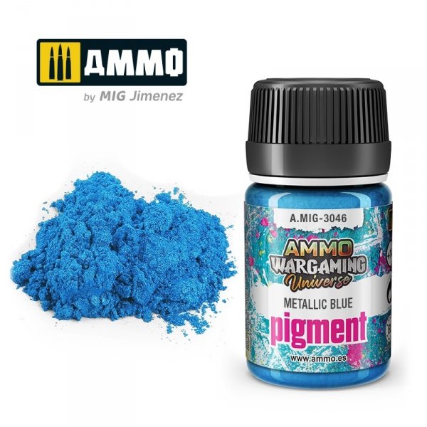 AMMO by Mig Jimenez 3046 Pigment Metallic Blue 35ml
