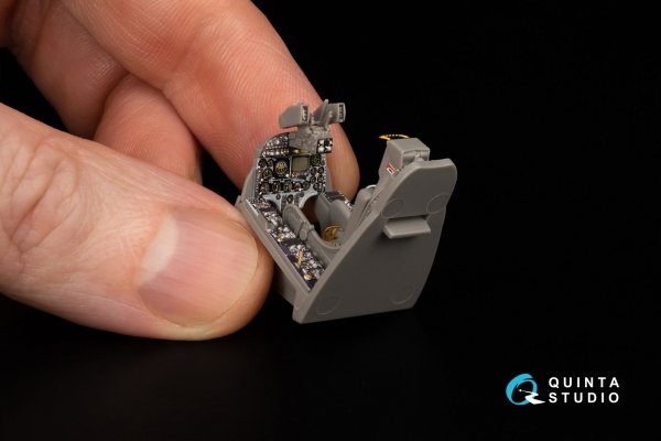 Quinta Studio QD48528 A-4M late 3D-Printed &amp; coloured Interior on decal paper (Magic Factory) 1/48