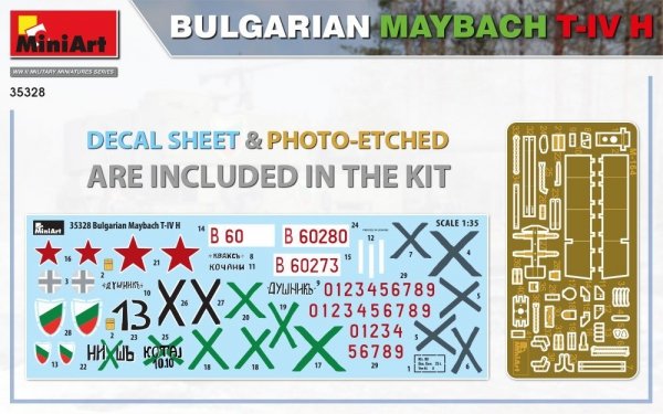 MiniArt 35328 BULGARIAN MAYBACH T-IV H 1/35