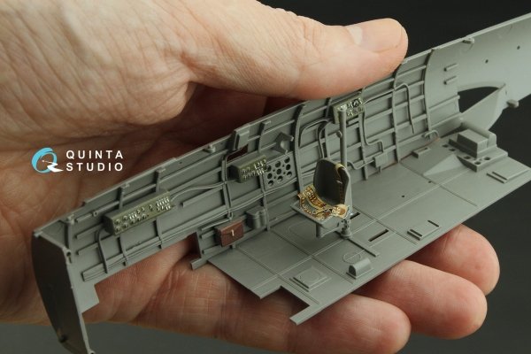 Quinta Studio QD35127 Nakajima B5N2 Kate 3D-Printed coloured Interior on decal paper (Border Model) 1/35