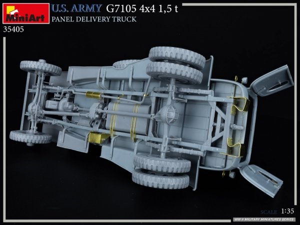 MiniArt 35405 U.S. ARMY G7105 4х4 1,5 t PANEL DELIVERY TRUCK 1/35