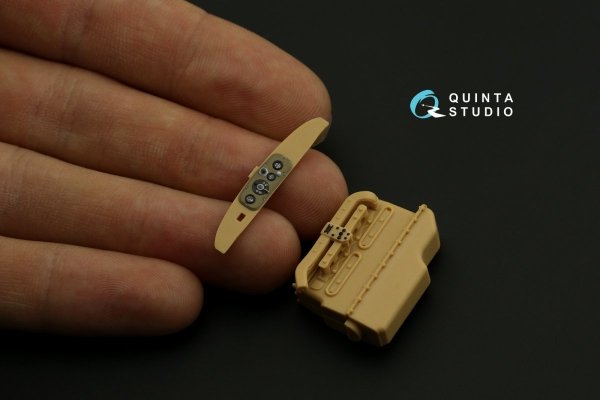 Quinta Studio QD35067 ZiS-5 3D-Printed &amp; coloured Interior on decal paper (All kits) 1/35