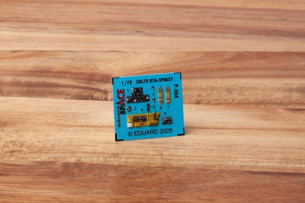 Eduard 3DL72076 P-36A SPACE ARMA HOBBY 1/72
