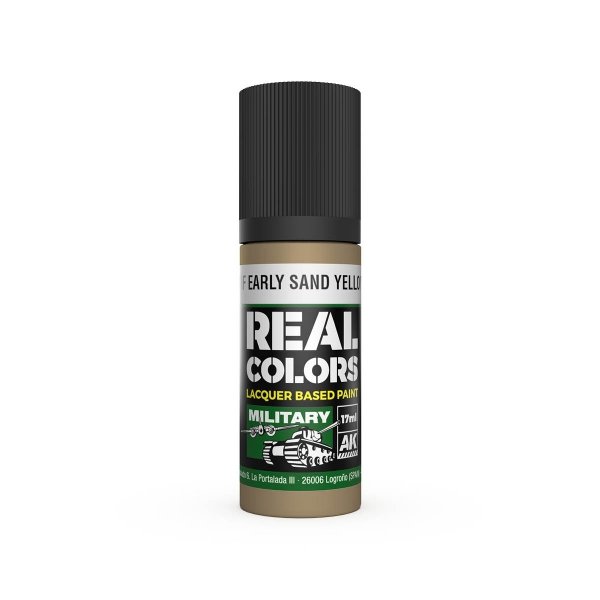 AK Interactive RC880 IDF Early Sand Yellow 17 ml