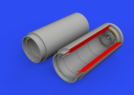 Eduard 648590 MiG-19 exhaust nozzles EDUARD/TRUMPETER 1/48