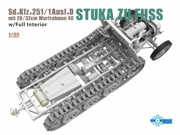 Snowman Model SP-8004 Stuka zu Fuss Sd.Kfz.251/1 Ausf.D 1/35