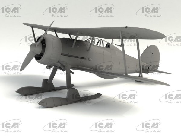  ICM 32044 J-8 Gladiator WWII Swedish Fighter 1/32