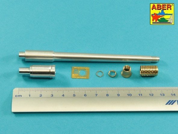 Aber 35L-267 Lufa do niemieckiego niszczyciela czołgów E-100 (Trumpeter) 1/35