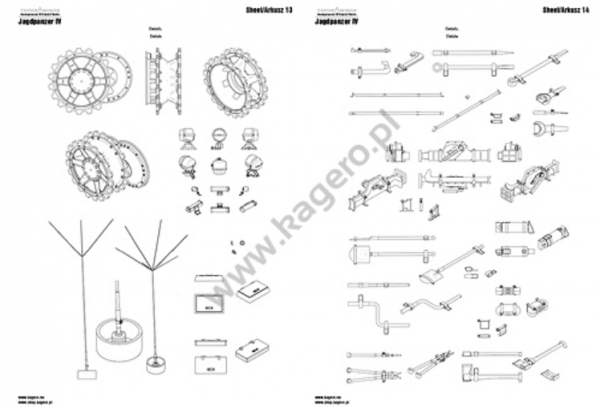 Kagero 7085 Jagdpanzer IV L/48 and L/70 EN/PL