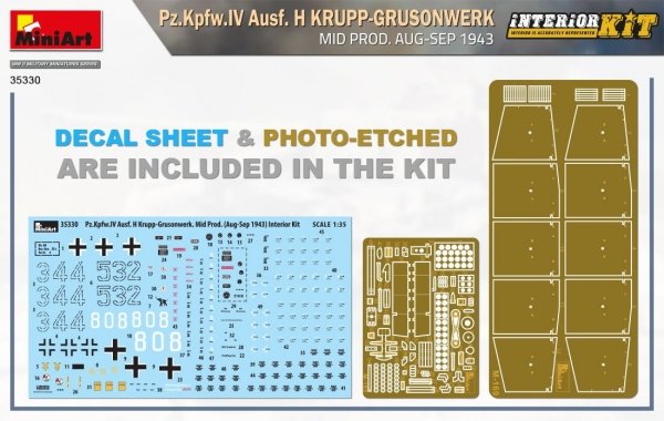 MiniArt 35330 Pz.Kpfw. IV Ausf. H Krupp-Grusonwerk 1/35
