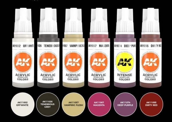 AK Interactive AK11602 3G NIGHT CREATURES FLESH TONE