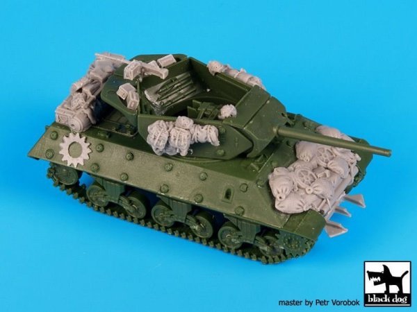 Black Dog T72079 M-10 accessories set for UM model 1/72