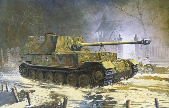 Dragon 6465 Sd.Kfz.184 Elefant w/Zimmerit (1:35)