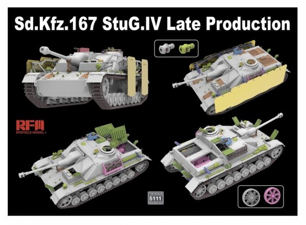Rye Field Model 5111 Sd.Kfz. 167 StuG.IV Late Production 1/35