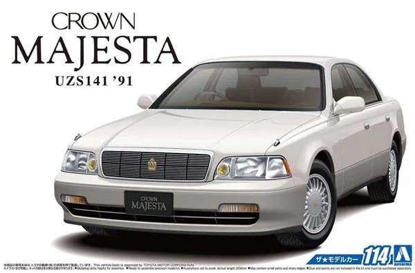 Aoshima 05751 Crown Majesta UZS141 '91 1/24