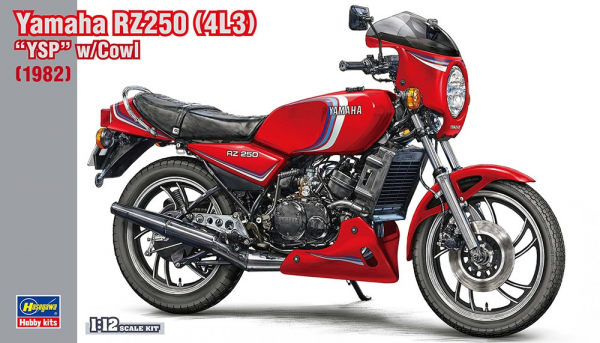 Hasegawa 21770 Yamaha RZ250 (4L3) &quot;YSP&quot; w/Cowl (1982) 1/12