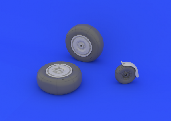 Eduard 632024 Ju 88 wheels late 1/32 (Revell)