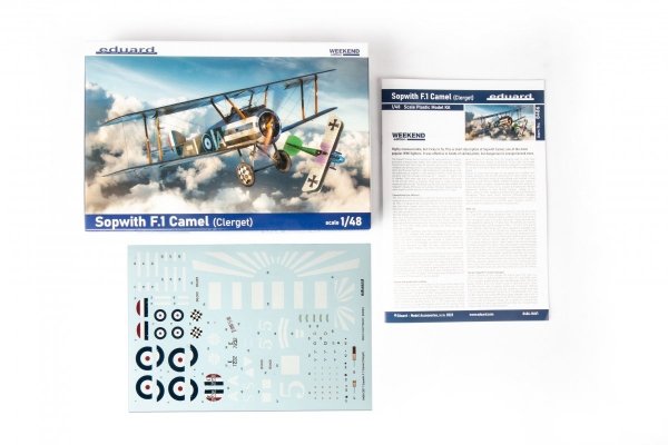 Eduard 8486 Sopwith F.1 Camel (Clerget) 1/48