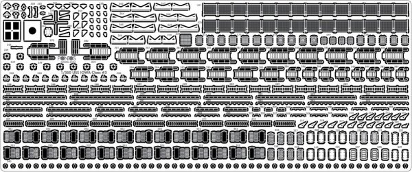 Pontos 35009F1 USS BB-63 Missouri 1991 Detail Up Set (1:350)