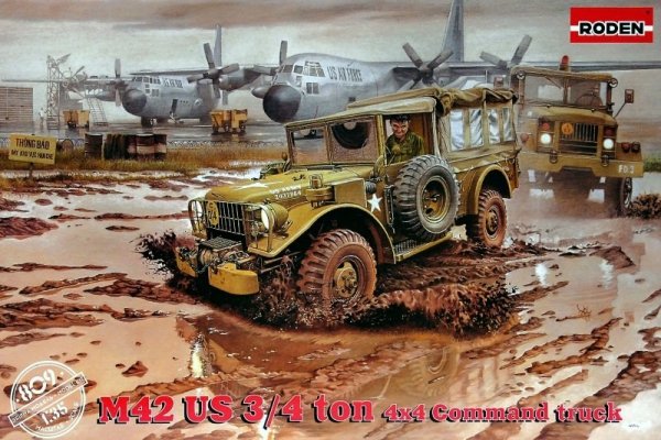 Roden 809 M42 US 3/4 ton 4x4 Command truck (1:35) 