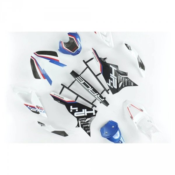Meng Model MT-004S BMW HP4 Race Pre-coloured 1/9