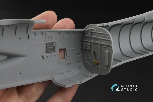 Quinta Studio QD+32250 A-26C Invader 3D-Printed &amp; coloured Interior on decal paper (Hobby Boss) (with 3D-printed resin parts) 1/32