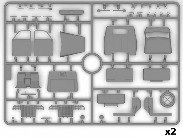 ICM DS3528 WWII US military vehicles 1/35