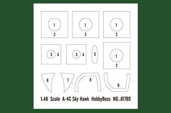Hobby Boss 81789 A-4C Skyhawk 1/48