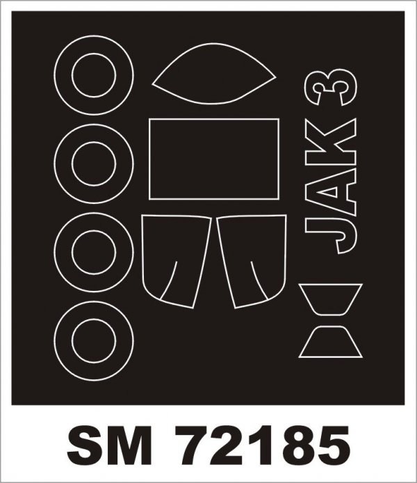 Montex SM72185 Yak-3 ZVEZDA 1/72