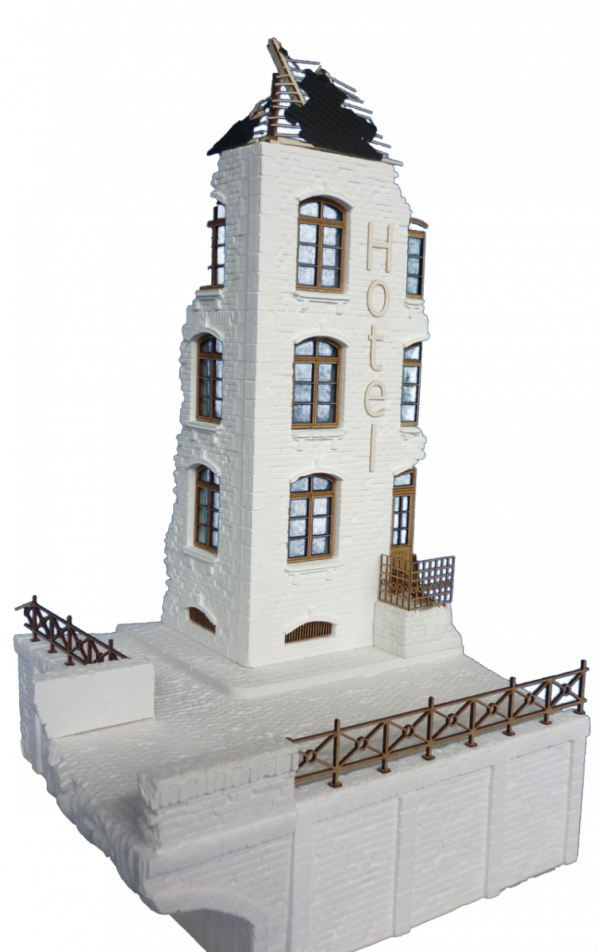 RT-Diorama 35278 Diorama-Base: &quot;The Hotel&quot; 1/35
